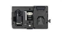 SmallHD V-Mount battery bracket with mounting plate for 700 series