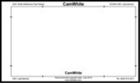 DSC Labs Handy CamFocus Test Chart - Acuflex 3 surface