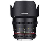 Samyang 50mm T1.5 VDSLR Sony E-Mount inklusive Zahnung f&amp;#252;r den Followfocus