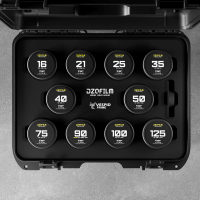 DZOFilm Vespid Prime 10-Lens Kit (16 T2.8 + /21/25/35/40/50/75/100/125 T2.1 + Macro 90 T2.8) metric