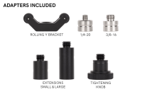 Wooden Camera Universal Lens Support (15mm LW)