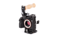 Wooden Camera - Unified DSLR Cage (Small) with Wood Grip