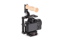 Wooden Camera - Unified DSLR Cage (Small) with Wood Grip