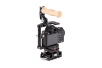 Wooden Camera - Unified DSLR Cage (Small) with Wood Grip