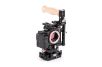 Wooden Camera - Unified DSLR Cage (Small) with Wood Grip