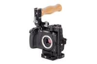 Wooden Camera - Unified DSLR Cage (Small) with Wood Grip