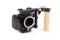 Wooden Camera - Unified DSLR Cage (Small) with Wood Grip