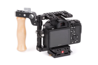 Wooden Camera - Unified DSLR Cage (Small) with Wood Grip