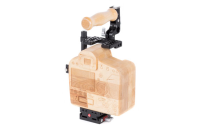 Wooden Camera - Unified DSLR Cage (Large) with Wood Grip
