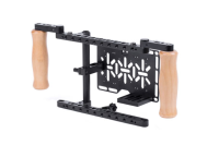 Wooden Camera Director&amp;#39;s Monitor Cage v2 (Dual Teradek Receiver Kit)