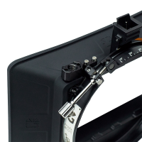 Bright Tangerine ARRI Accessory Mount for Misfit Atom Pola+