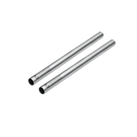 Drumstix 15mm Titanium Support Rods - 9&quot; Pair (22.8cm)
