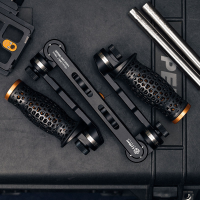 Bright Tangerine KASBAH System - 15mm LWS/15mm Studio Hand Grip Kit