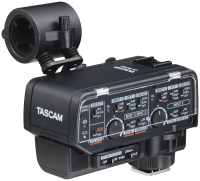 TASCAM CA-XLR2d-AN - Analoger XLR-Mikrofonadapter f&amp;#252;r spiegellose Kameras