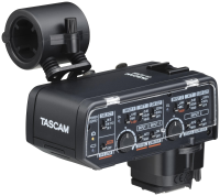 TASCAM CA-XLR2d-C - XLR-Mikrofonadapter f&amp;#252;r spiegellose Kameras, Canon Kit