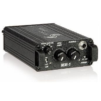 Sound Devices MM-1 Single channel, battery powered microphone preamplifier with headphone monitoring