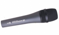 Sennheiser e 845 Gesangsmikrofon, dynamisch, Superniere, 3polig XLR-M, anthrazit, inklusive Klammer 