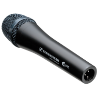 Sennheiser e 945 Gesangsmikrofon, dynamisch, Superniere, 3polig XLR-M, schwarz, inklusive Klammer un