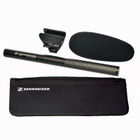Sennheiser MKE 600 Richtmikrofon für den Einsatz mit der Videokamera (AA-Batterie oder Phantomspeis