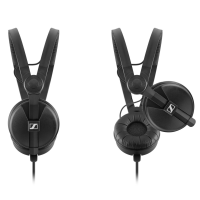 Sennheiser HD 25 PLUS dynamischer Kopfh&amp;#246;rer, 70 Ω,  geschlossen, spreizbarer B&amp;#252;gel, Wendelkabel, ein