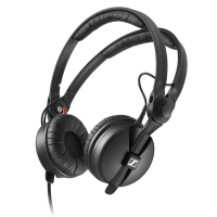 Sennheiser HD 25 dyn. Kopfh&amp;#246;rer, 70 Ω, geschl,ohraufl, spreizbarer Kopfb&amp;#252;gel, Stahladerkabel, einsei