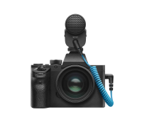 Sennheiser MKE 400 Hochrichtendes On-Camera-Shotgun-Mikrofon (Superniere, Kondensator) mit integrier