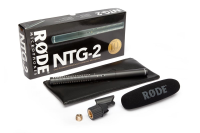 RODE NTG2 - Richtrohr-Kondensatormikrofon, inkl. Halterung