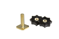 Rycote RYC037327 BRASS SHOE ADAPTOR WITH 1/4-IN