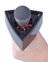 Rycote Triangular Black MIC FLAG