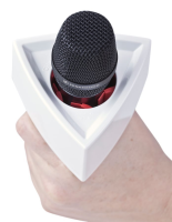 Rycote RYC107308 SINGLE TRIANGULAR WHITE MIC FL