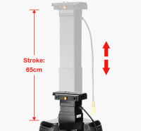 E-IMAGE GAM260 Stativ mit elektronisch verstellbarer Mittels&amp;#228;ule