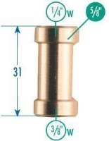 Manfrotto Adapter Spigot 1/4&amp;quot; 3/8&amp;quot;
