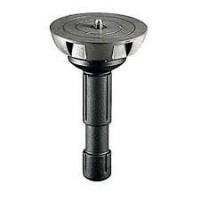 Manfrotto Nivellierhalbkugel 75 mm - Langer  Handgriff
