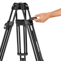 Manfrotto 504X Stativ Fluid Kopf 645 Fa