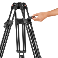 Manfrotto MVK504XTWINFA 504X &amp;amp; Alu Fast Twin Tripod