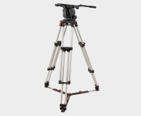 Oconnor 120EX head &amp; Cine Mitchell tripod with floor spreader