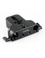 SmallRig Bottom Mount Plate with Dual 15mm Rod Clamp 1674