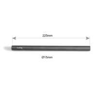 SmallRig 15mm Carbon Fiber Rod (225mm / 9in) (2pcs) 1690