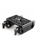 SmallRig Bottom Mount Plate with Dual 15mm Rod Clamp 1775