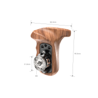 SmallRig Wooden Right-Side Handle with ARRI Rosette 1941B