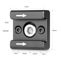 SmallRig Cold Shoe (2pcs Pack)2060