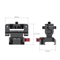 SmallRig Tilt Monitor Support with NATO Clamp 2100B