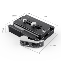 SmallRig Arca-Swiss Quick Release Mount Plate 2143B