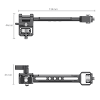 SmallRig Adjustable Monitor Support for Selected DJI and Zhiyun and Moza Stabilizers 2889
