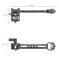 SmallRig Adjustable Monitor Mount for DJI RONIN-S/RONIN-SC &amp; ZHIYUN CRANE 3/CRANE 3S/WEEBILL-S &amp; MOZ