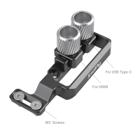 SmallRig HDMI and USB-C Cable Clamp for Canon EOS R5 / R6 / R5 C 2981B