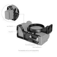 SmallRig Rotatable Horizontal-to-Vertical Mount Plate Kit for Sony Alpha 7R V / Alpha 7 IV / Alpha 7