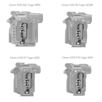 SmallRig “Black Mamba” HDMI &amp;amp; USB-C Cable Clamp for Canon EOS R5 / R6 / R5 C / R7 / R10 4272