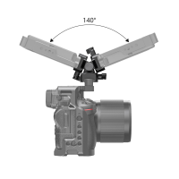 SmallRig Swivel and Tilt Monitor Mount with Nato Clamp_Both Sides_ BSE2385