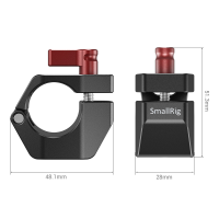 SmallRig 25mm Rod Clamp for DJI Ronin M / Ronin MX / FREEFLY Movi Stabilizers DCS2695